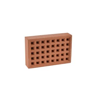 Airbrick RED 9x6 Square Hole   215x140mm               YA14R