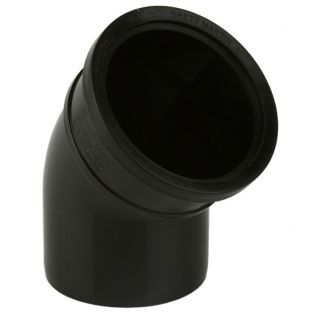 100MM - 45° Single Socket Bend                BLACK SOIL SPB135B