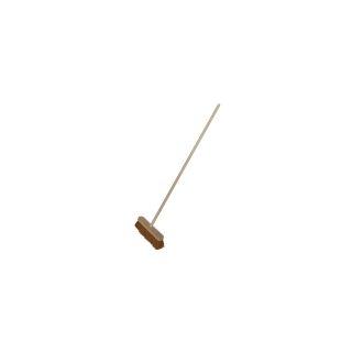 12  COCO SOFT SWEEPING BRUSH   C/W HANDLE