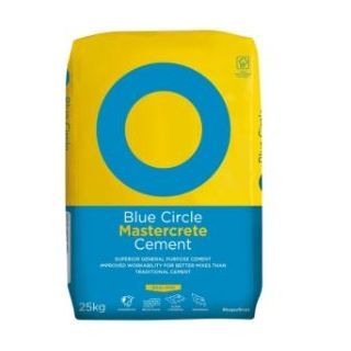 Tarmac Mastercrete Cement 25kg Plastic Bag