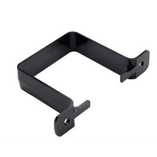 Square Pipe Clip (Flush) Black                   DOWNPIPE   KFCS2BL
