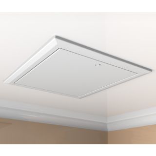 PLASTIC LOFT HATCH 526 X 626   DROP DOWN 1169
