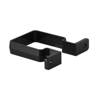 Square Pipe Clip Black                              DOWNPIPE   KFCS1BL