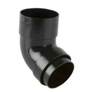 Round 112.5 degree Offset Bend Black        DOWNPIPE   KFB2BL