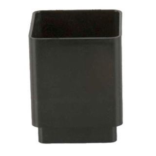 Square Pipe Socket Black                       DOWNPIPE   KFSS1BL