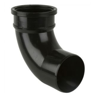 100MM - 87.5° Single Socket Bend        BLACK SOIL SPB92.5B