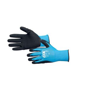 OX LATEX FLEX GLOVES SIZE 10   OX-S484210