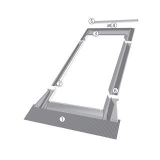 Fakro EHN-A 05 78x98 Tile Flashing (Up to 90mm Profile)