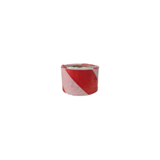 RED & WHITE BARRIER TAPE       50mm x 33m
